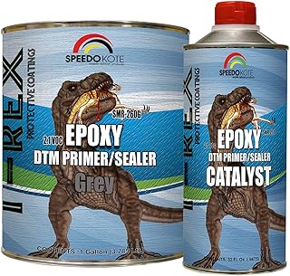 Epoxy Fast Dry 2.1 low voc DTM Primer & Sealer Gray Gallon Kit, SMR-260G/261
