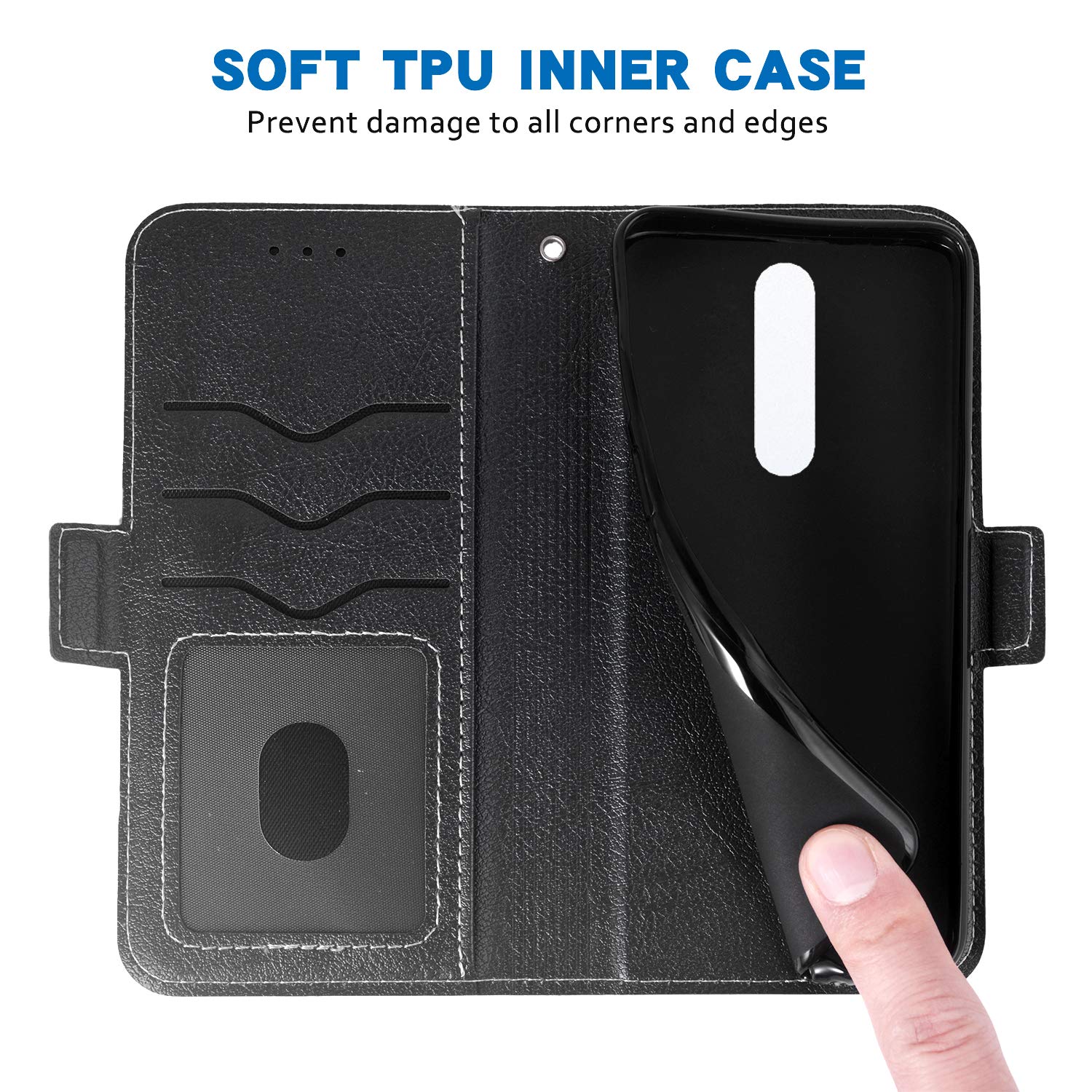 ANDROID - oneplus7pro 6GB/128GB+別売ケース ワンプラス Amazon.com: Phone Case for Oneplus 7 Pro Folio Flip Wallet