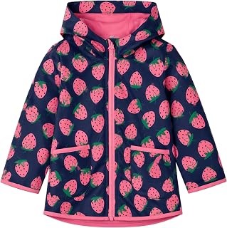 Simple Joys Carter's Simple Joys by Carter’s Baby Girls Rain Jacket Raincoat Water-Resistant Hooded Rain Slicker