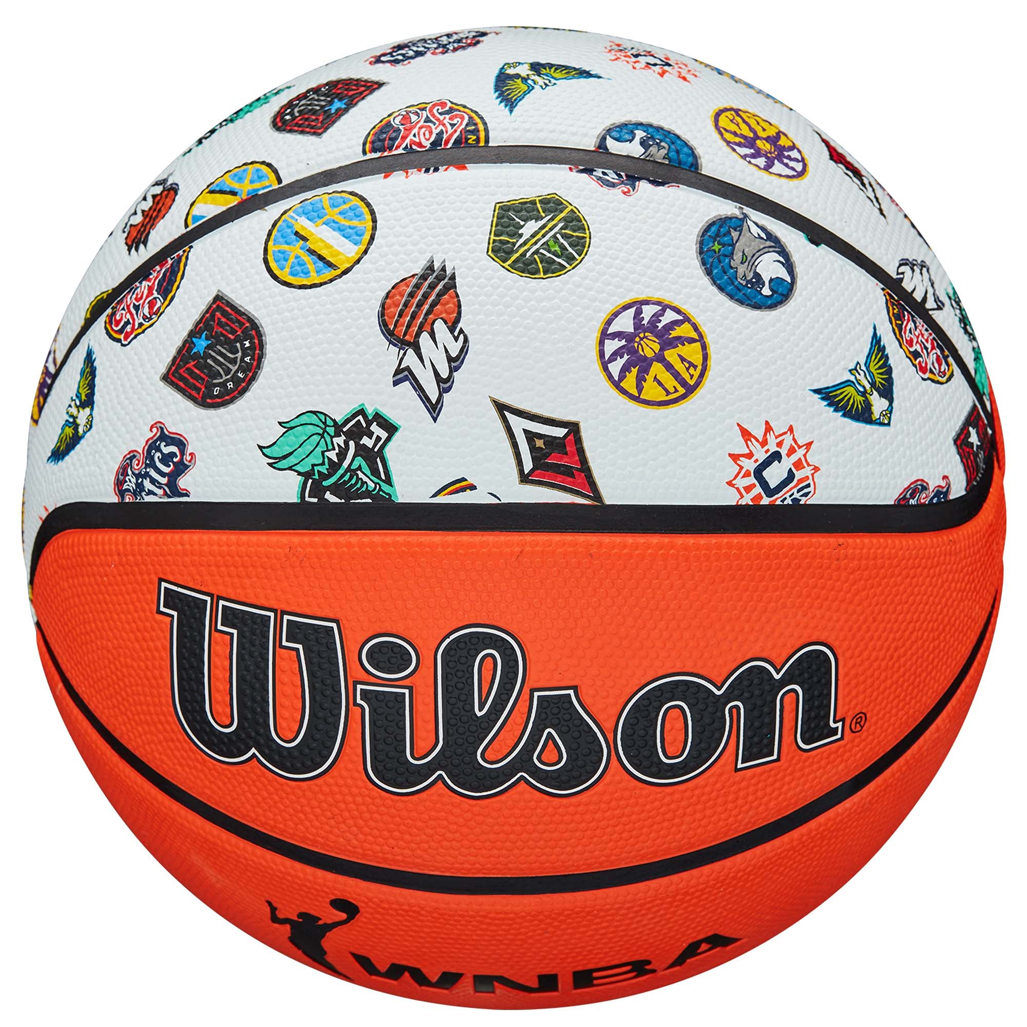 Wilson Pallone da Basket NBA ALL TEAM, Utilizzo Outdoor, Gomma