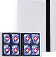 Vista 17 de GEAoffice Carpeta de tarjetas – Carpeta de álbum de colección de tarjetas coleccionables de 4 bolsillos – Carpeta con 160 bolsillos de carga lateral