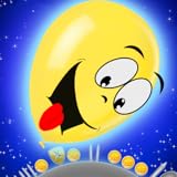 Smaller size Happy Balloon Jump on Roller Run - Happy Jump Ball Jump