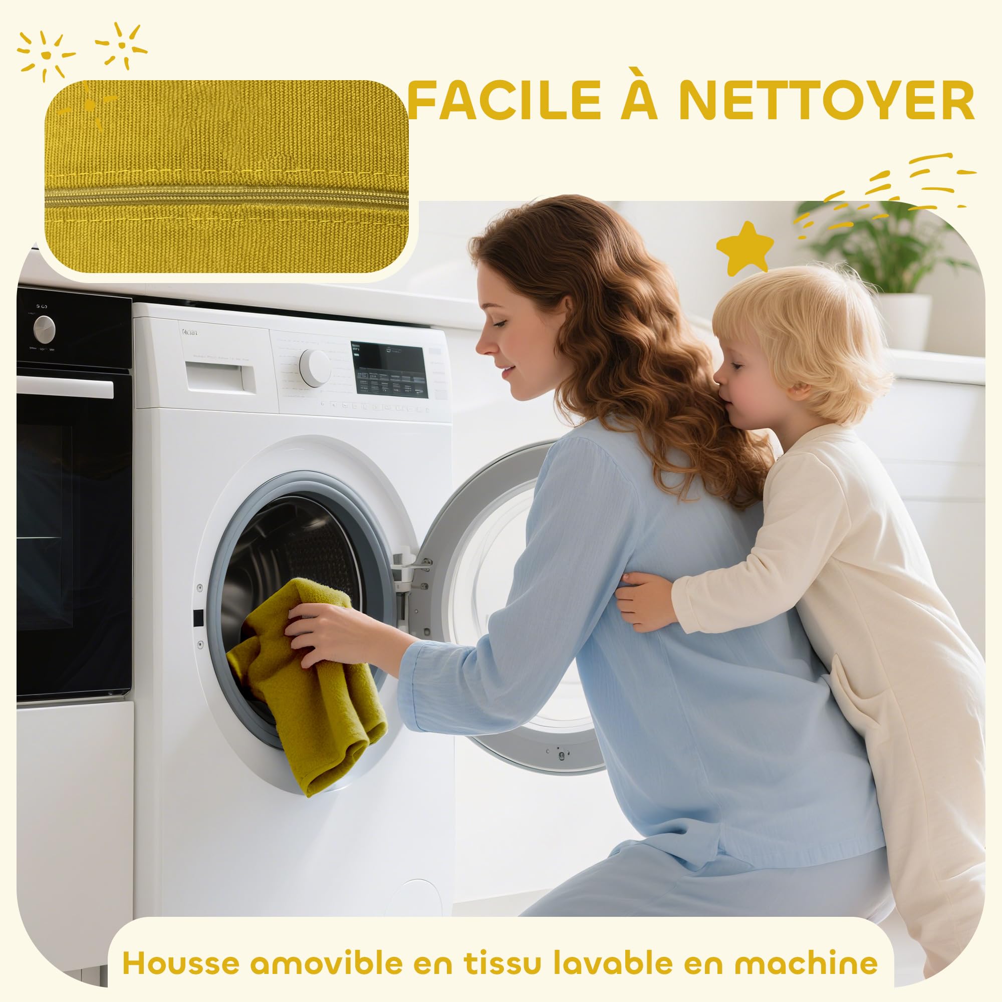 AIYAPLAY 7 pz Motricità Baby in Muschio, modulo motorio bambino con custodia lavabile, giocattoli educativi per strisciare arrampicata per bambini in età prescolare, multicolore
