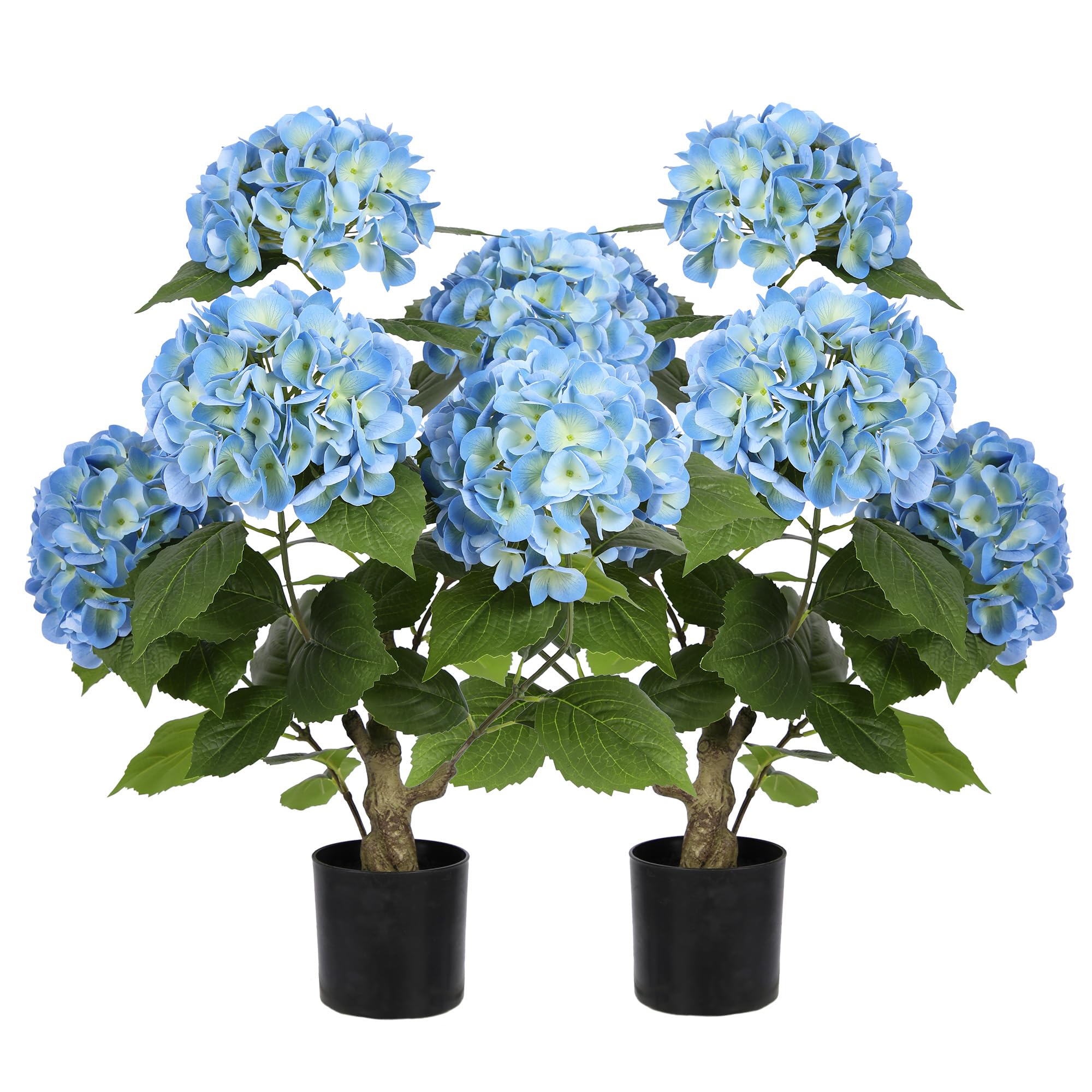 Nafresh 2FT Real Touch Hydrangea Tree 2 Pack