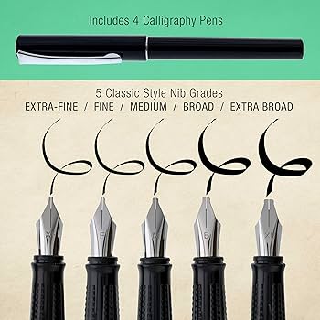 U.S. Art Supply 35-Piece Calligraphy Pen Set - 4 Pens, 5