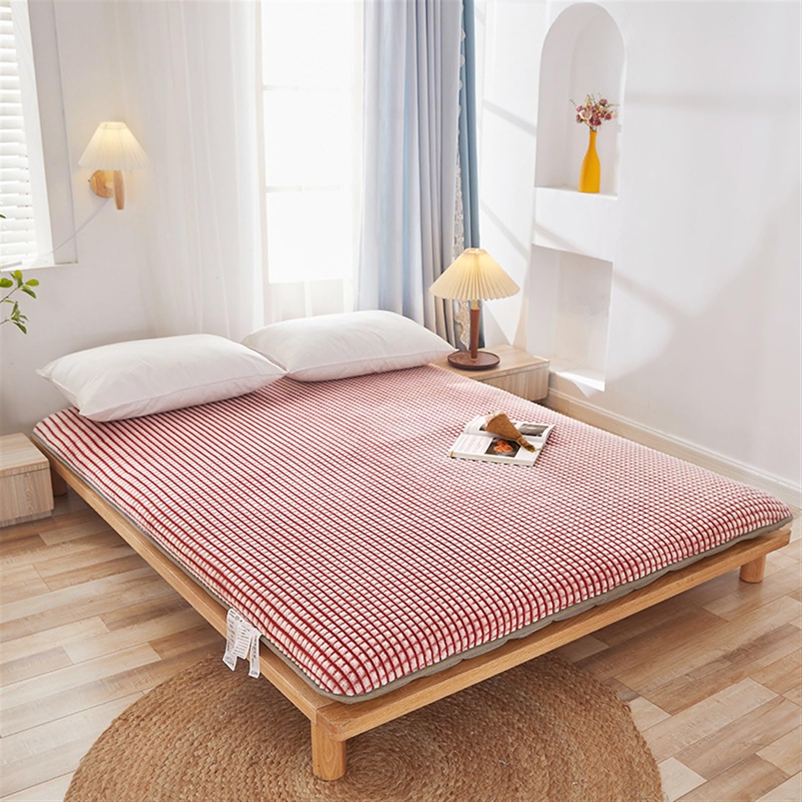 Japans Opvouwbaar Matras, Futon Vloermat Studentenslaapzaal Comfort Draagbaar Zacht En Ademend Tatami Mat Gastmatras Voor Thuis Kamperen Color B Size 90 200cm 782975731