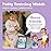 Potty Training Watch for Kids V2 - A Water Resistant Toilet Reminder Device for Boys & Girls to Train Your Toddler with Fun/Musical & Vibration Interval Reminder with Potty Training eBook (Hearts)