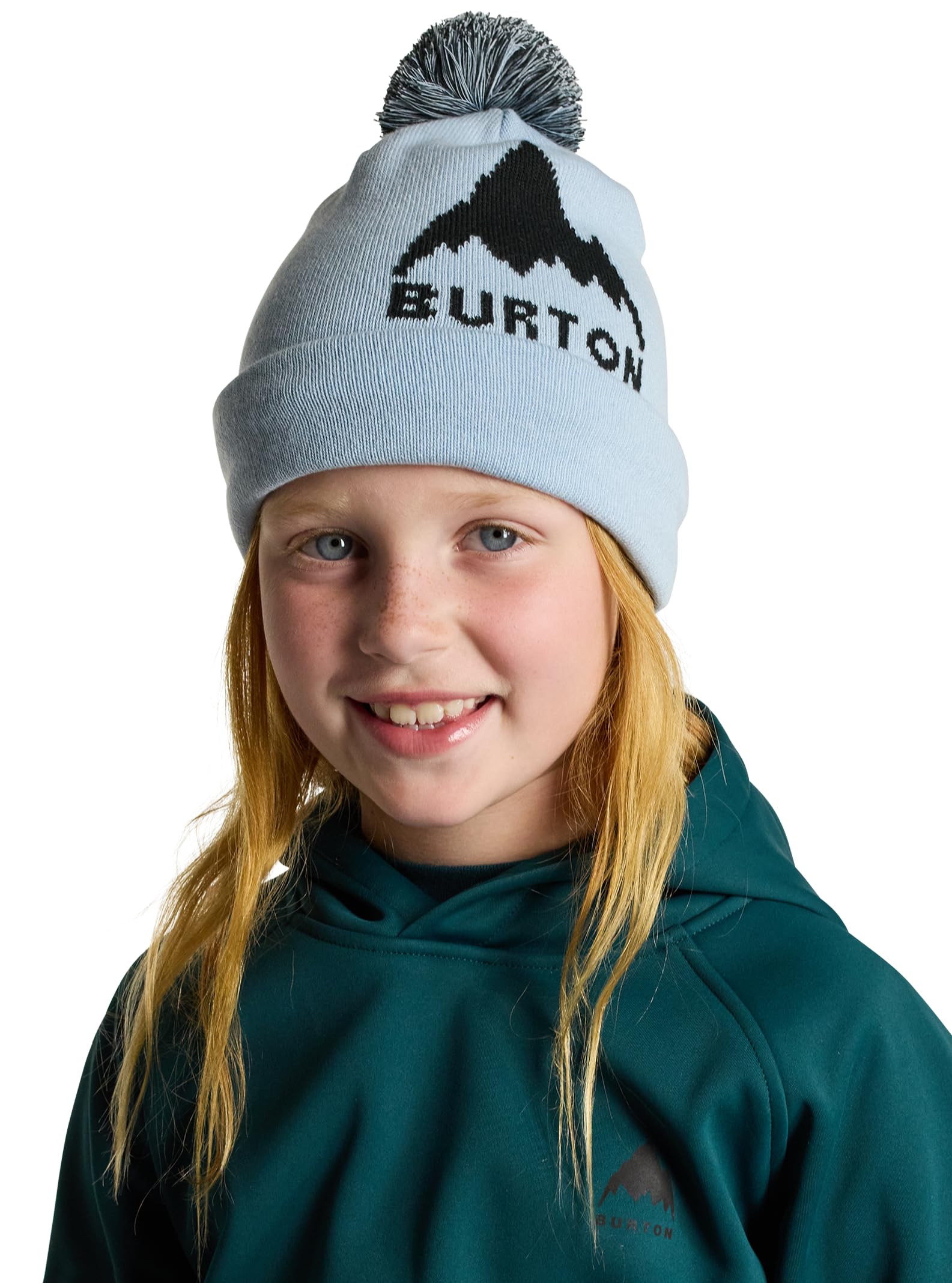 Burton Kids' Recycled Trope Beanie, Dusty Blue, One Size