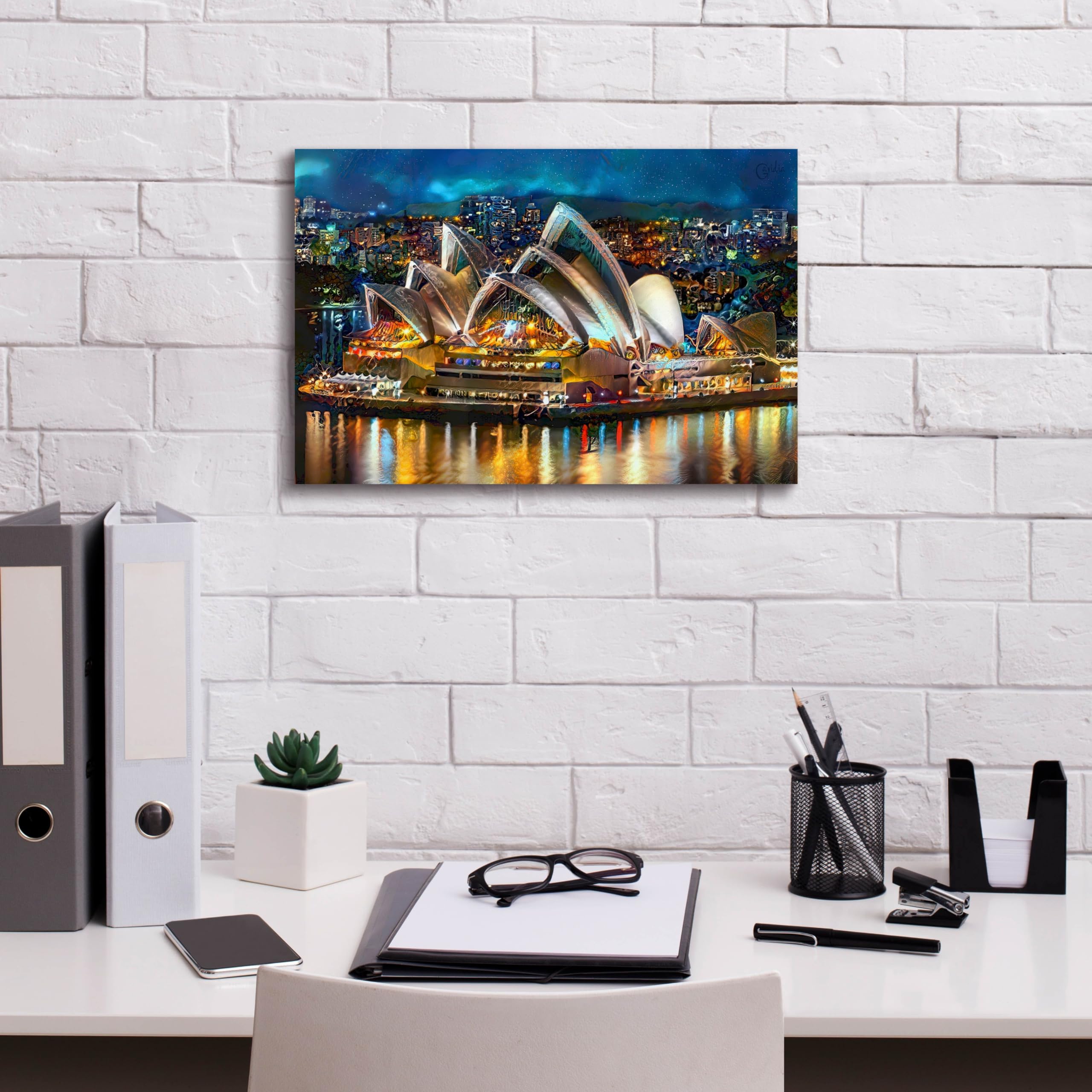 Amazon.com: Epic Graffiti 'Australia Sydney Opera House' by Pedro