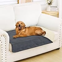 Vista 144 de Smiry Manta impermeable para cama de perro de 30 x 53 pulgadas, suave manta reversible para mascotas, lavable, a prueba de fugas, para sofá
