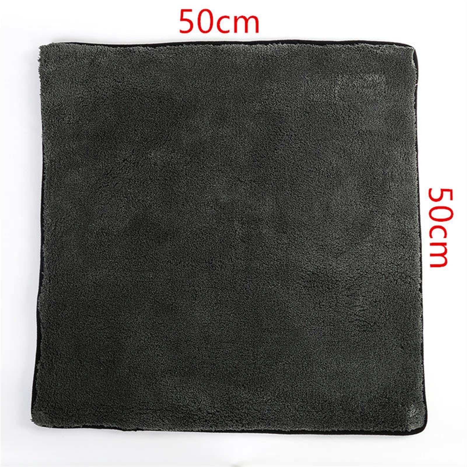 TRUSTTWO 130 0gsm 5 0x50cm Súper Absorbente Lavado de Autos encerrar Toallas de Pulido Durable Microfibra Toalla Coral Velvet Coche Paño de Limpieza The New