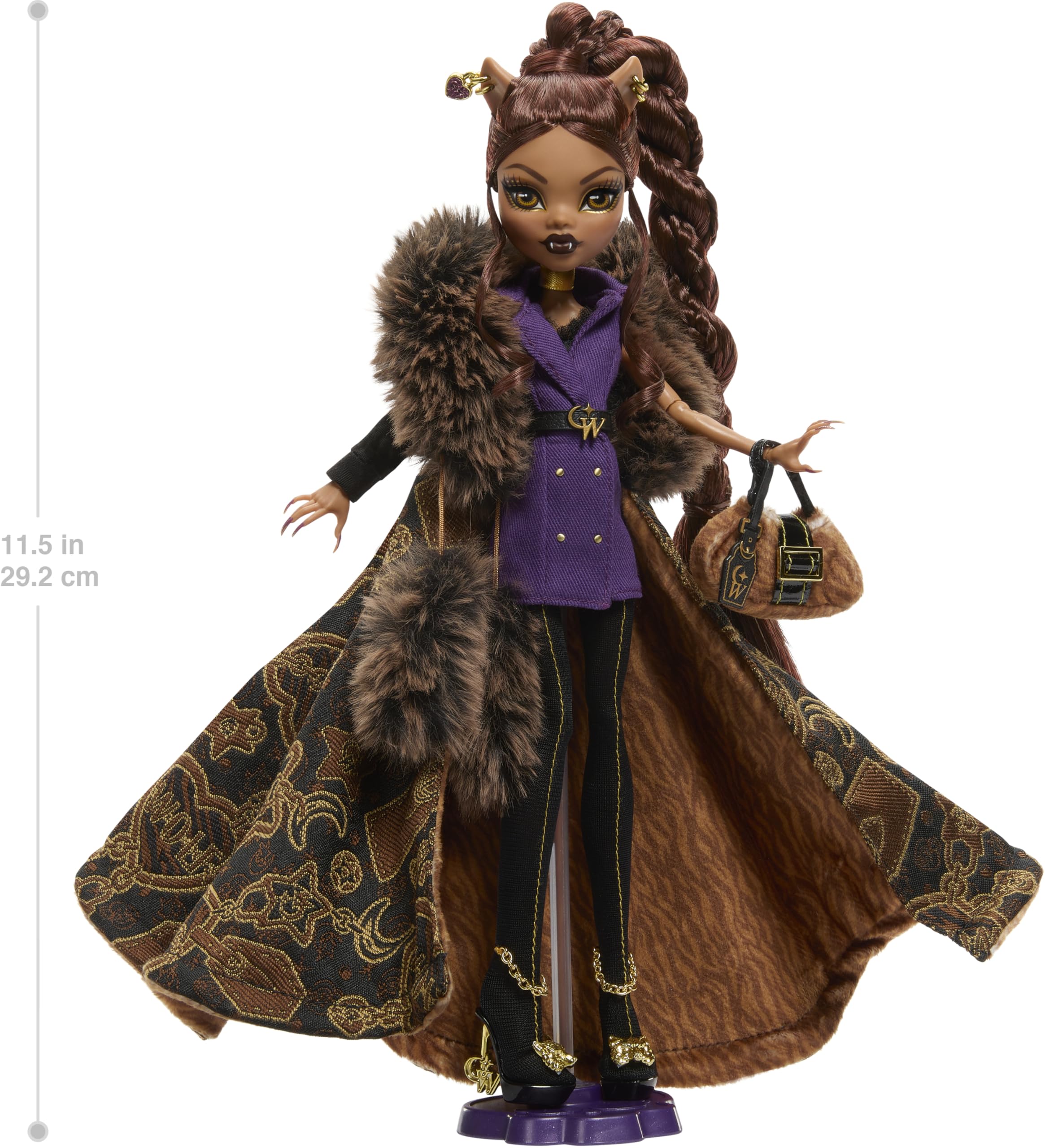 未使用品FREAKSSTORE HIGH LOFT MONSTER COAT Amazon.com: Monster High Doll, Clawdeen Wolf House of Wolf