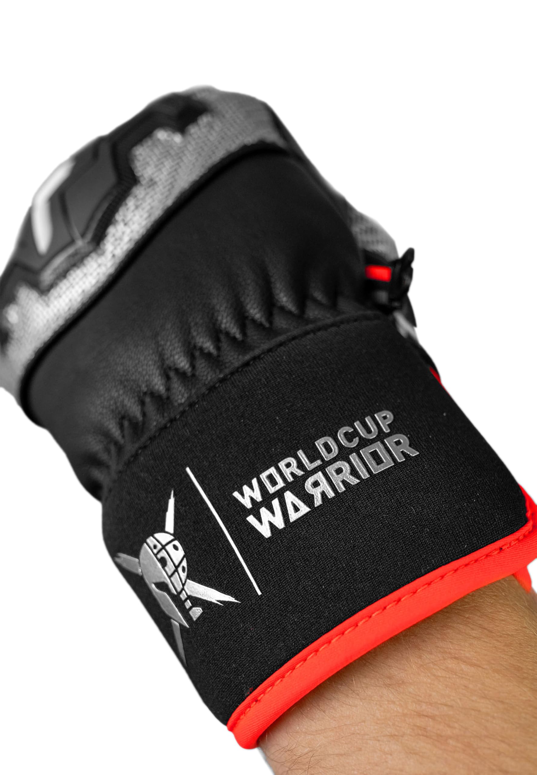 Reusch Worldcup Warrior Team rękawice narciarskie – unisex rękawice wyścigowe z izolacją TecFill, wyściółka palców, ochrona kostek, pełna skóra, wiatroszczelne, oddychające, dla profesjonalistów w