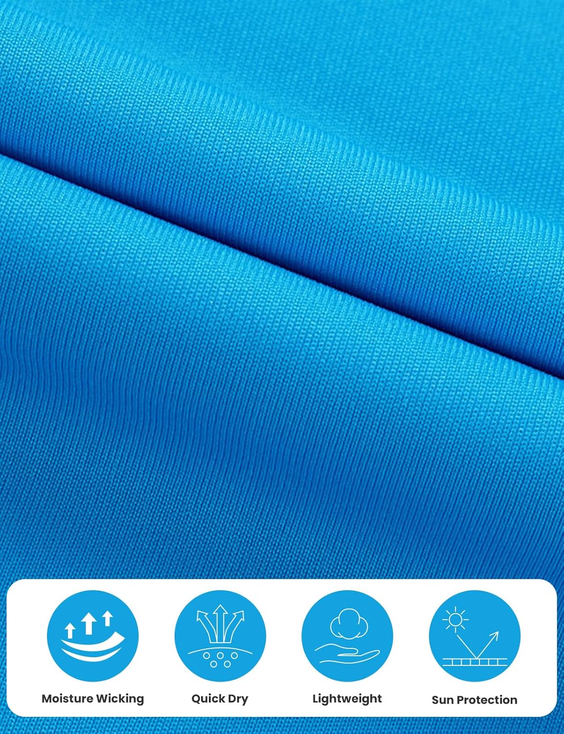 Corna Men's Short Sleeve T-Shirts, Lightweight Men's Workout Shirt, UPF 50+ Sun Protection Athletic Dry Fit Shirts for Men - Image 4