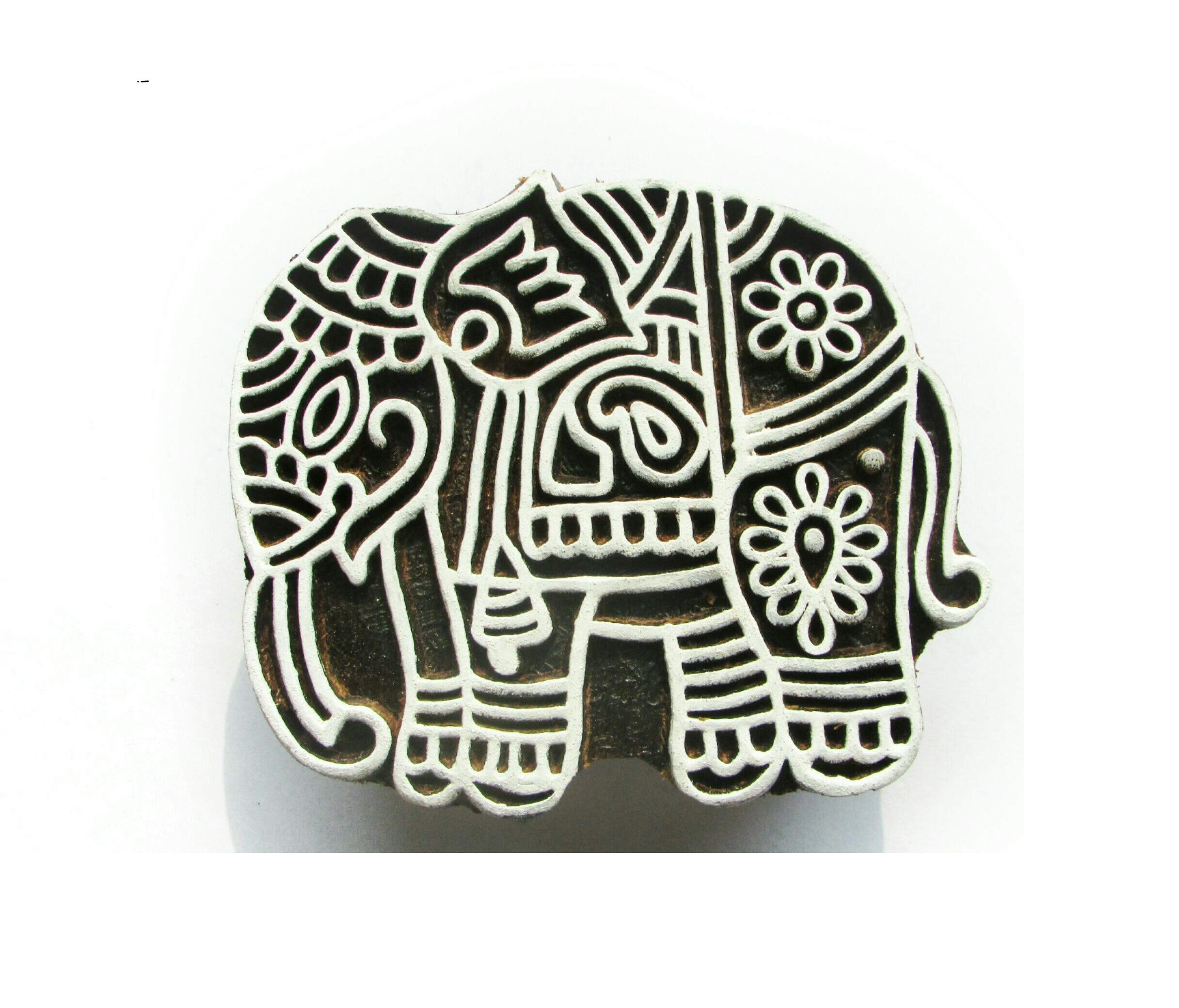 ANHANDICRAFTS Rosewood Hand-Carved Printing Stamp (3x3inch) (B07KS4HX85) Amazon Price History, Amazon Price Tracker