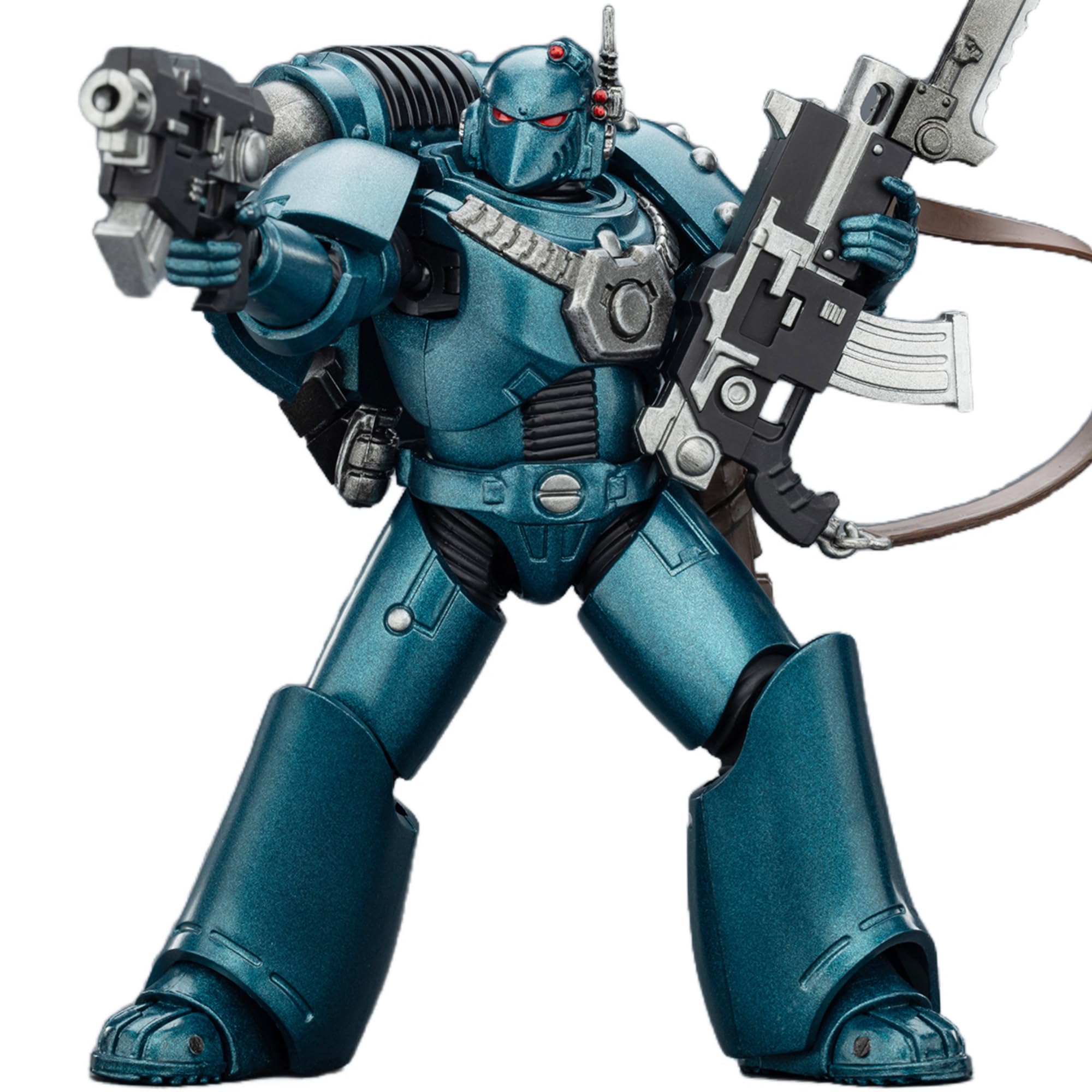 TOYVERSE Joytoy 1/18 Action Figure Warhammer The Horus Heresy, Alpha Legion MKVI Tactical Legionary, Mobile Joints Character Model, 12.2 cm, 15 Years and Above