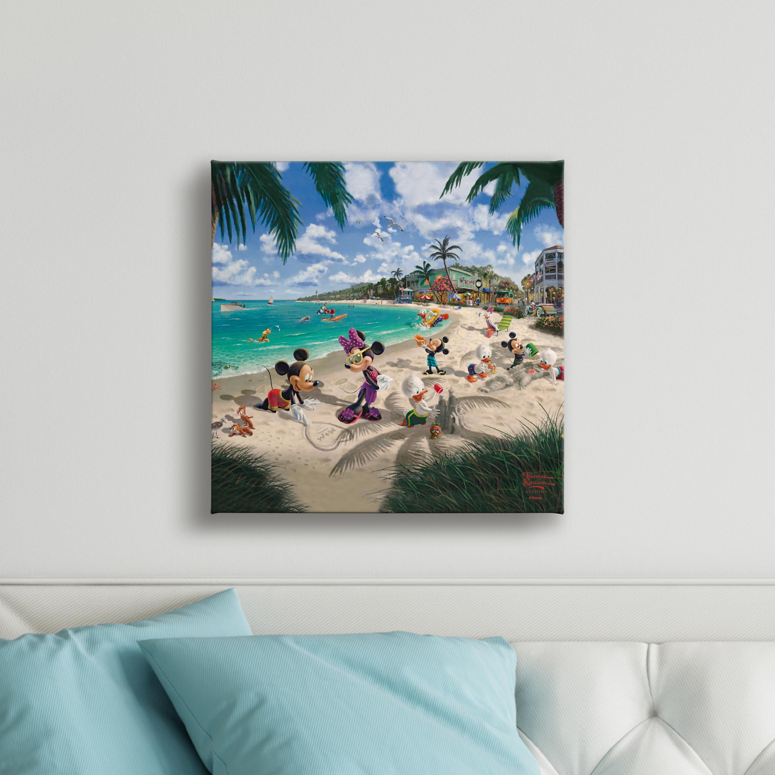 新品 サーフミッキー SURF MICKEY WALL CANVAS ART 新品 サーフミッキー SURF MICKEY WALL CANVAS ART