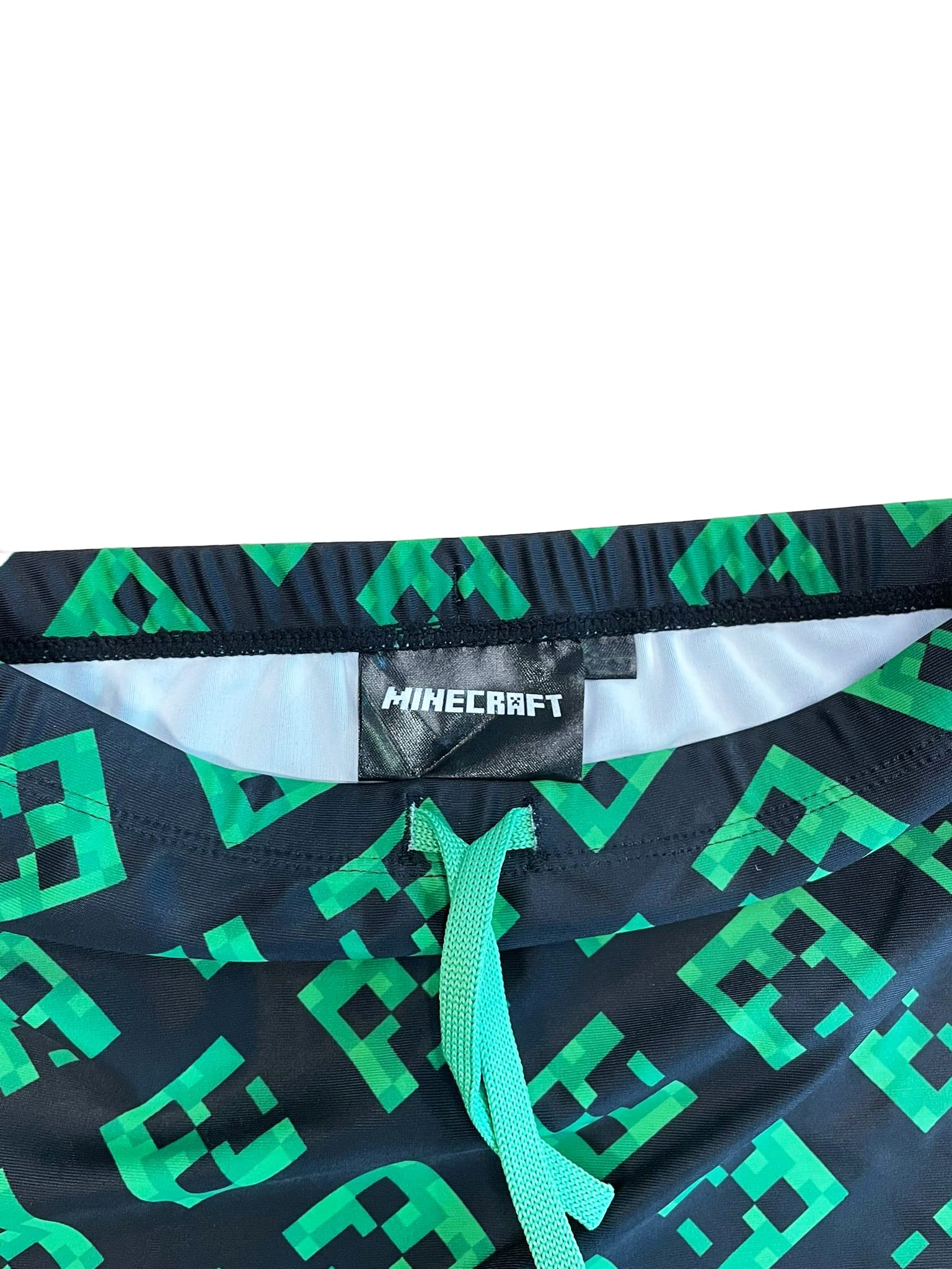Costume Enfant Minecraft - Costume de Natation - Maillot de Bain garçon - Costume Piscine Enfant - Maillot de Bain Minecraft [Steve Monsters]