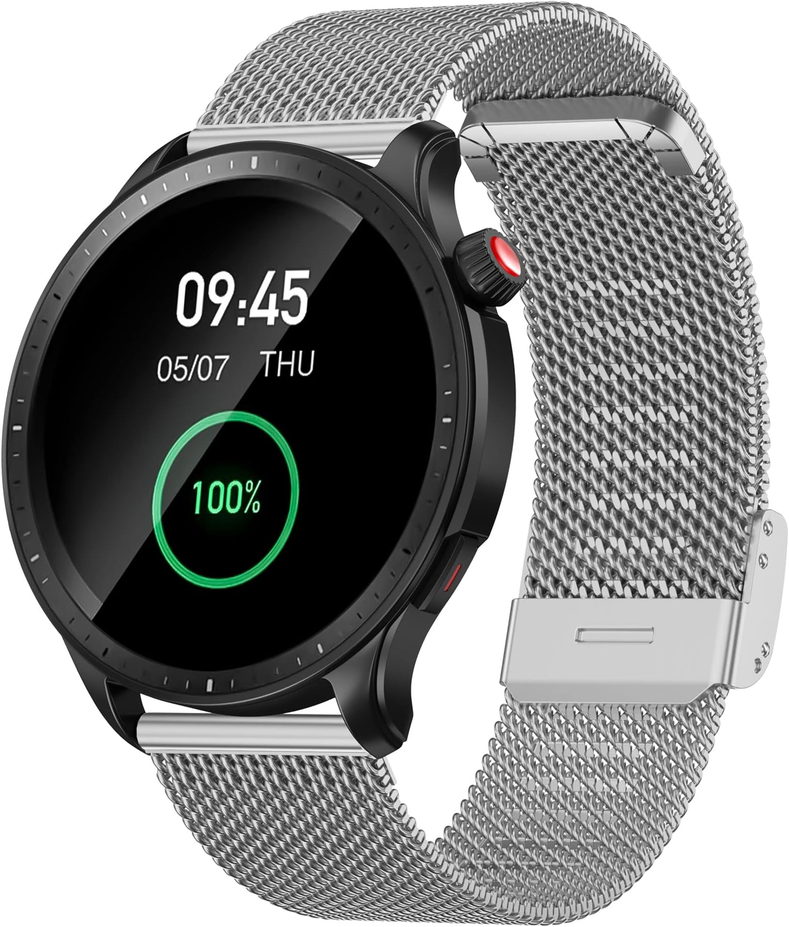 Ruentech Cinturino In Silicone Per Amazfit GTS – Sostituto Morbido E Impermeabile, 20mm, Taglie S E L - 4