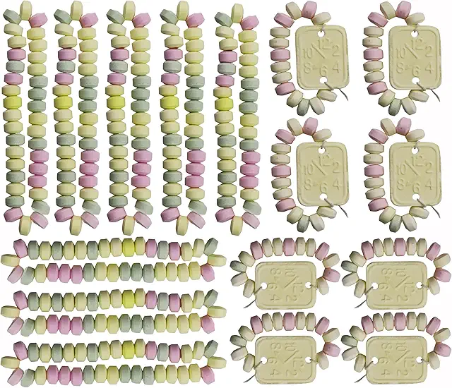 Bonbon Collier CAPTAIN PLAY - 16 Pièces Dextrose en Boîte Cadeau