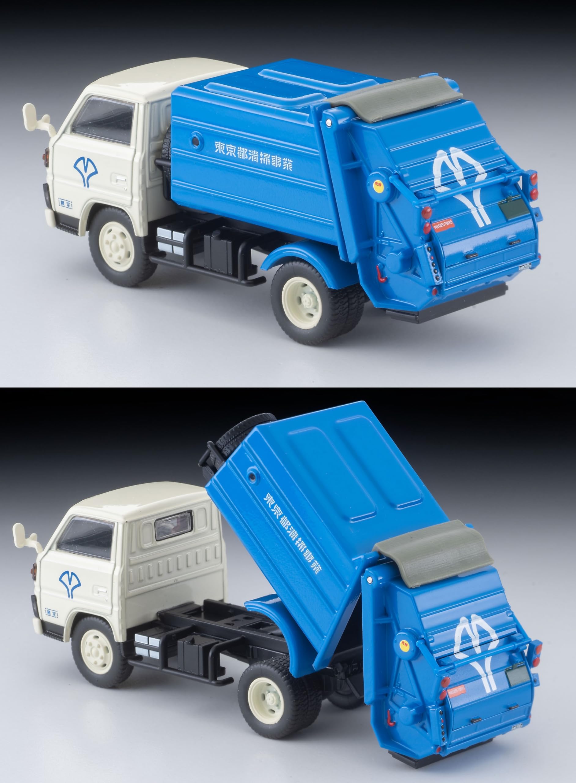 Tommy Tech Tomicalimted Vintage Neo LV-N343a Mitsubishi Canter Nettoyage de voiture (blanc/bleu) 333746