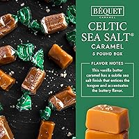 Vista 4 de Bequet Caramelo gourmet, 16 oz Bolsa de regalo