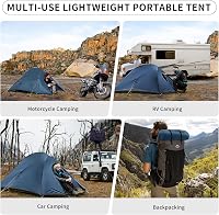 Naturehike Cloud Up 2 Ultralight Kempingstan 2 Személyes Vízálló Hátizsák Túrázáshoz 5