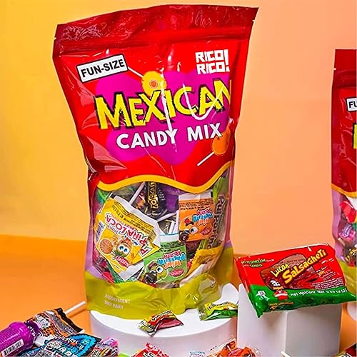 Miniatura 7 de OLÉ RICO Caramelo mexicano 100 piezas - Dulces Mexicanos Surtidos aperitivos mexicanos dulces mexicanos mezcla de surtido de dulces dulces y picantes