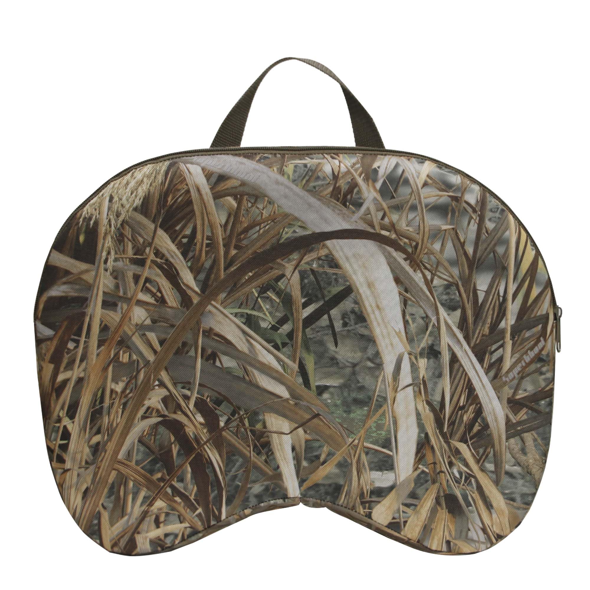 Tragbares Jagd-Sitzkissen, konkaves Design, dickes Stadion-Sitzkissen, schmutzabweisend, leicht, Outdoor-Kissen, für Camping, Jagd, Angeln usw.