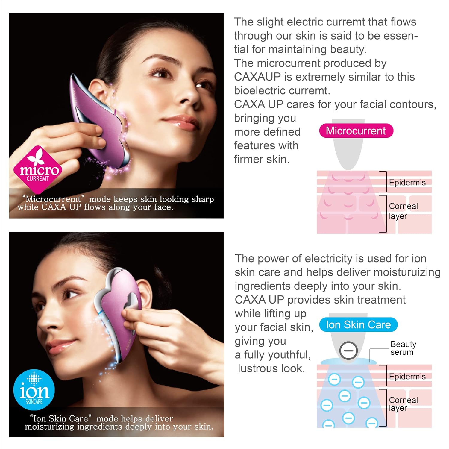 Heart Face Lifting Beauty Device (White)