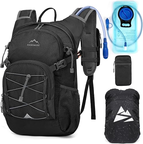 Sac à Dos D'hydratation avec Vessie d'eau de 2L Sac à RAINSMORE