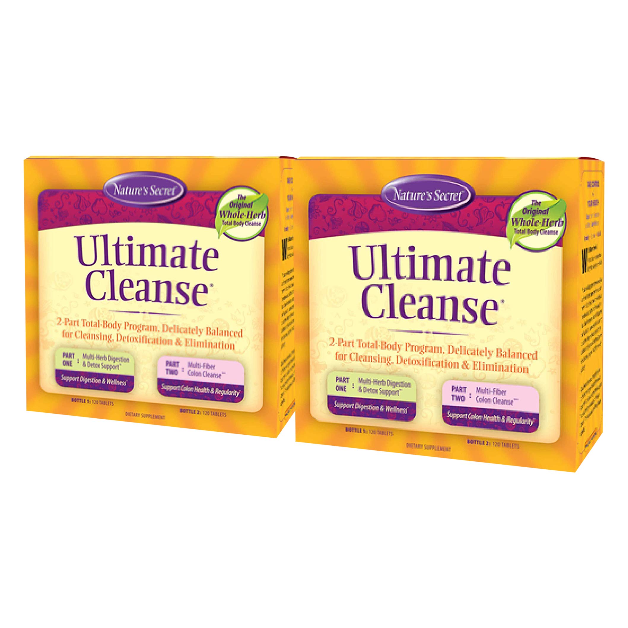 Nature's SecretUltimate Cleanse Two 120 Tablets (Pack of 2)
