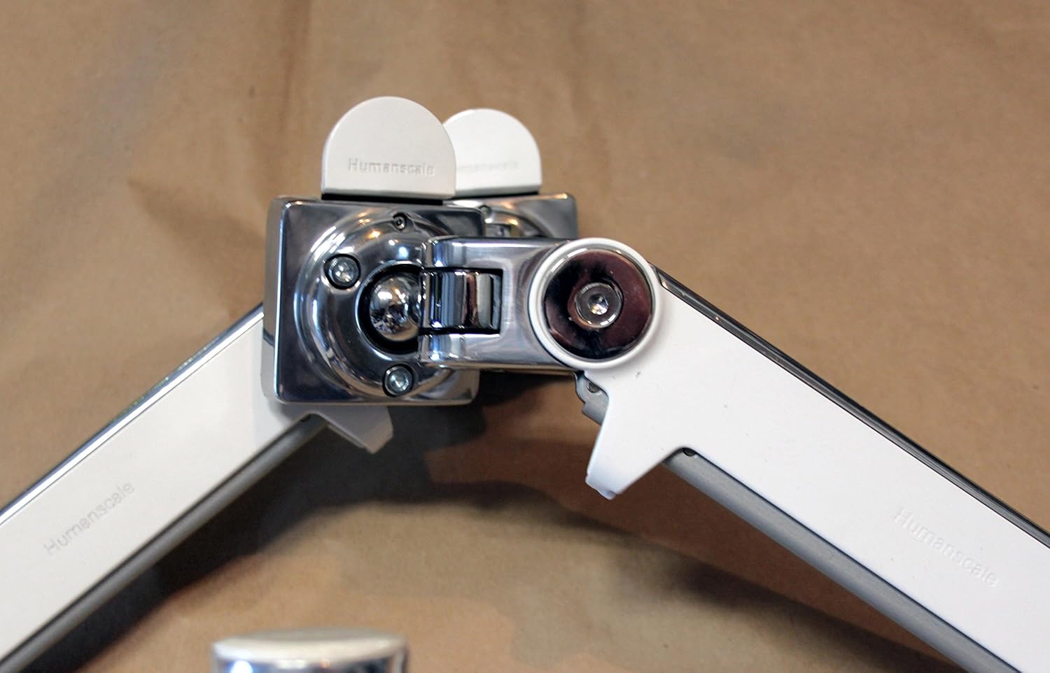 Humanscale M/Flex Dual-Monitor Mounting Arm with Clamp Mount (Model MF22S11C12)