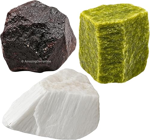 Miniatura 1 de Aquarius Gifts - Kit de cristal del zodiaco para mujeres y hombres, juego de piedras curativas de lepidolita, pulseras de granate para hombres y