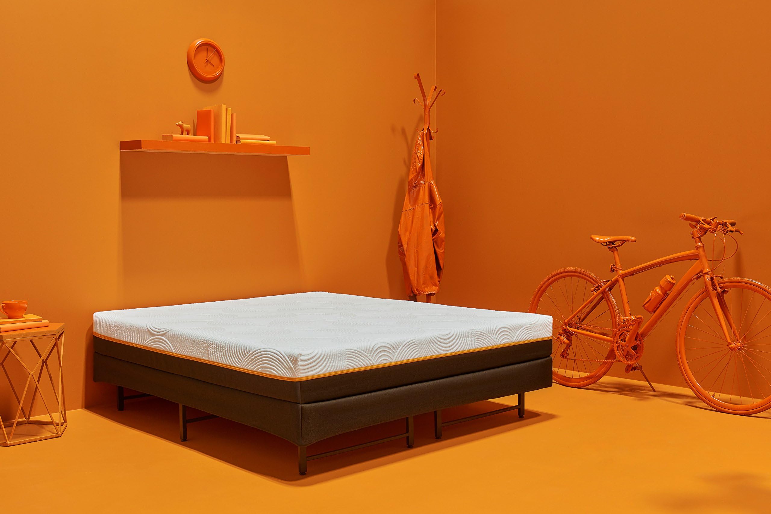 8 Inch Gel Memory Foam Mattress - Best Cooling & Support - CertiPUR-US Certified - Made in USA - 10 Year Warranty - Twin Size Mattress