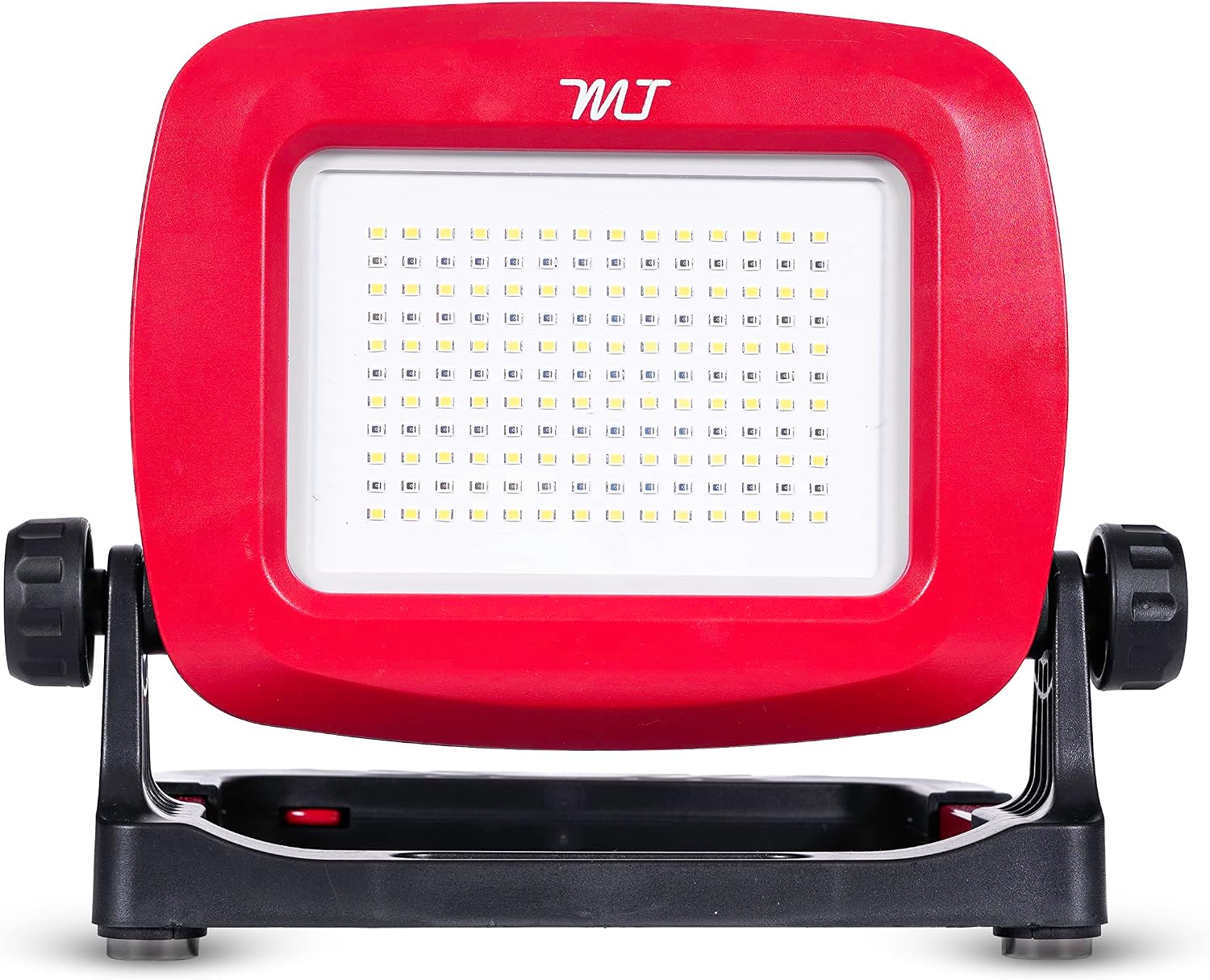 Master Tailgaters Pulse LED Work Flood Light Compatible with Milwaukee or Dewalt Battery | Bright White/Red Solid or Flashing Red Light Modes | LED Night Hunting Lights image 2