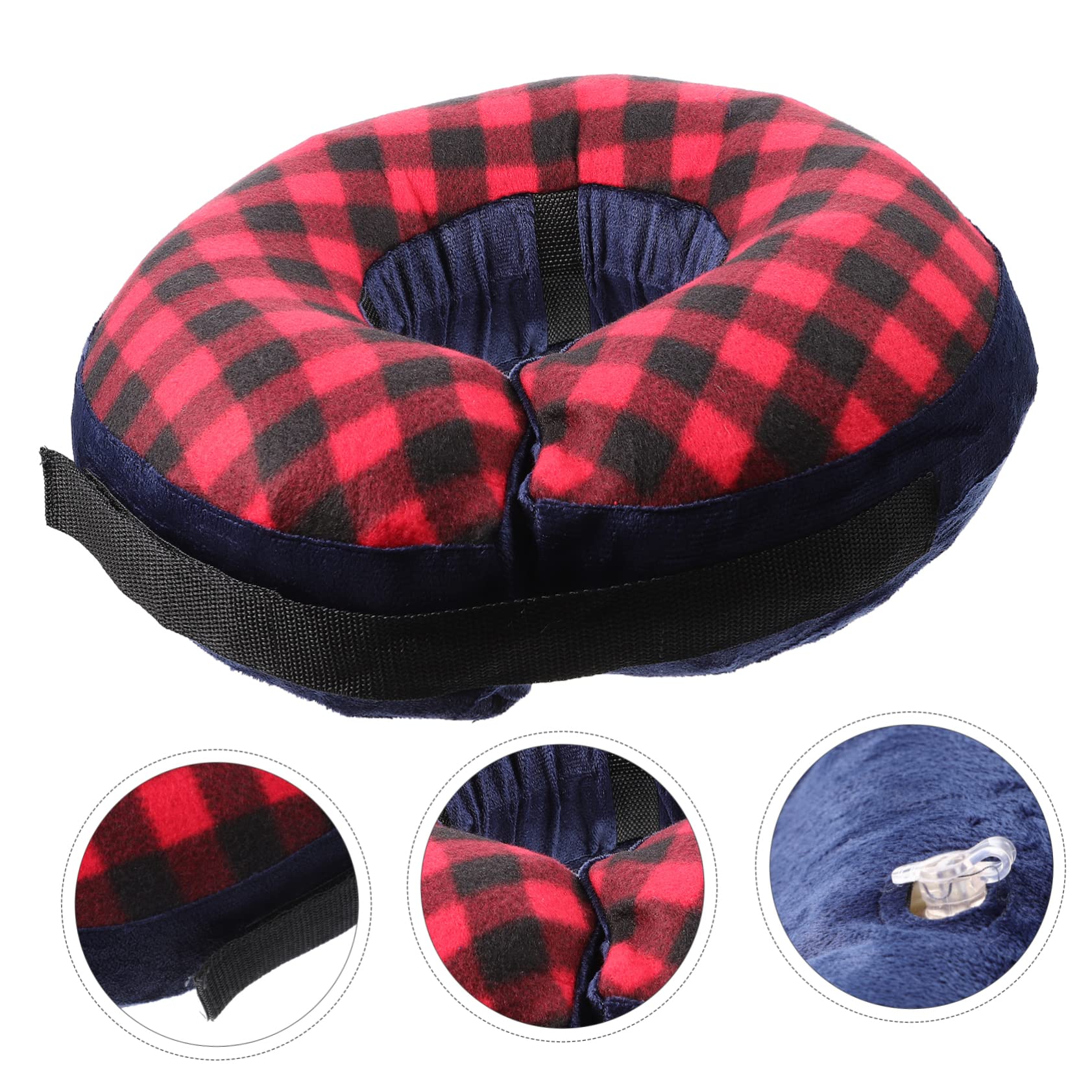 Toddmomy 3piezas Collar Inflable De para Mascotas Collar Protector y Lavable Alternativa Cómoda Al Cono para y Cuidado De Heridas para Gatos y Perros