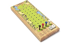 GoSports Par 4 Golf Dice Game: Hit the Green and Roll for the Win!
