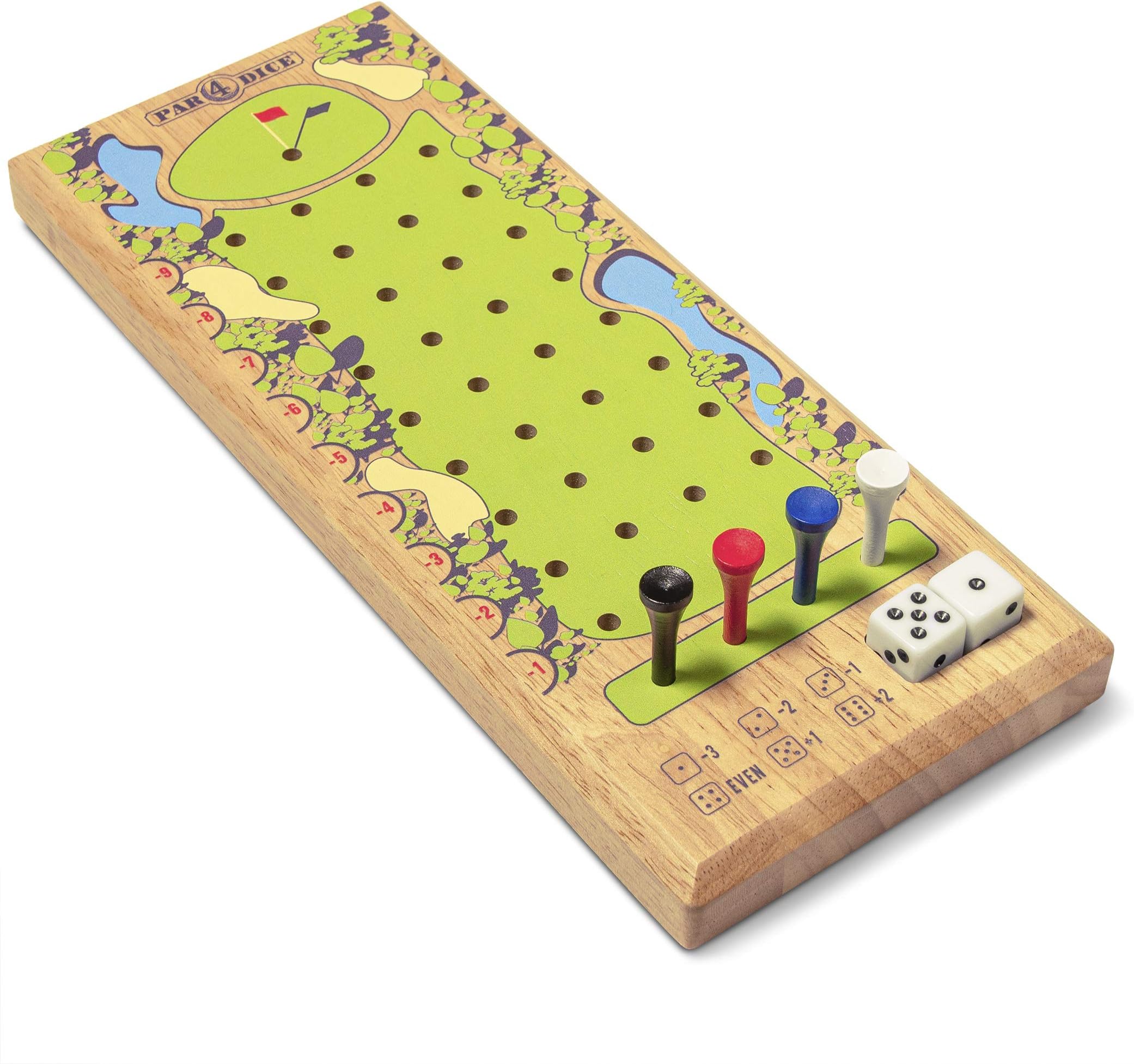 Par 4 Dice Golf Tabletop Game - Quick, Fun Games for All Ages!