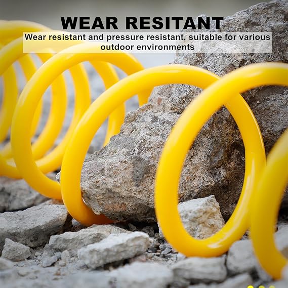 15M Garden Hose, Expandable Garden Coil with Multifunctional Spray Gun, Sturdy and Anti Twist, Suitable for Terrace Decks, Car Cleaning Lawns, and Garden Watering (Stretched to a Length of 15 Meters)