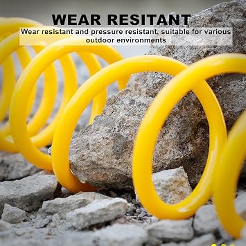 15M Garden Hose, Expandable Garden Coil with Multifunctional Spray Gun, Sturdy and Anti Twist, Suitable for Terrace Decks, Car Cleaning Lawns, and Garden Watering (Stretched to a Length of 15 Meters)
