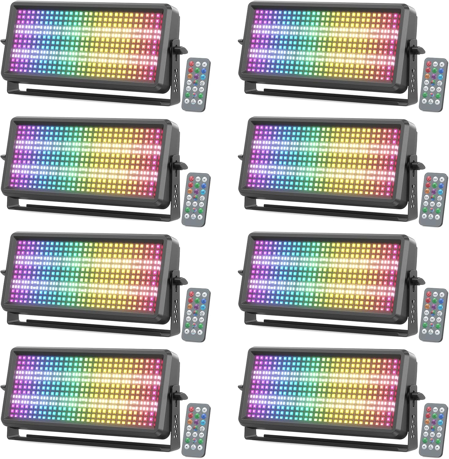 180W Led Stage Light Bar,Wall Washer Light Support 4/11/165Ch DMX,RDM,Sound Activated,Remote Control Strobe Color Changing Dj Lights Bar Uplights for Events Party Church Birthday Wedding (8)