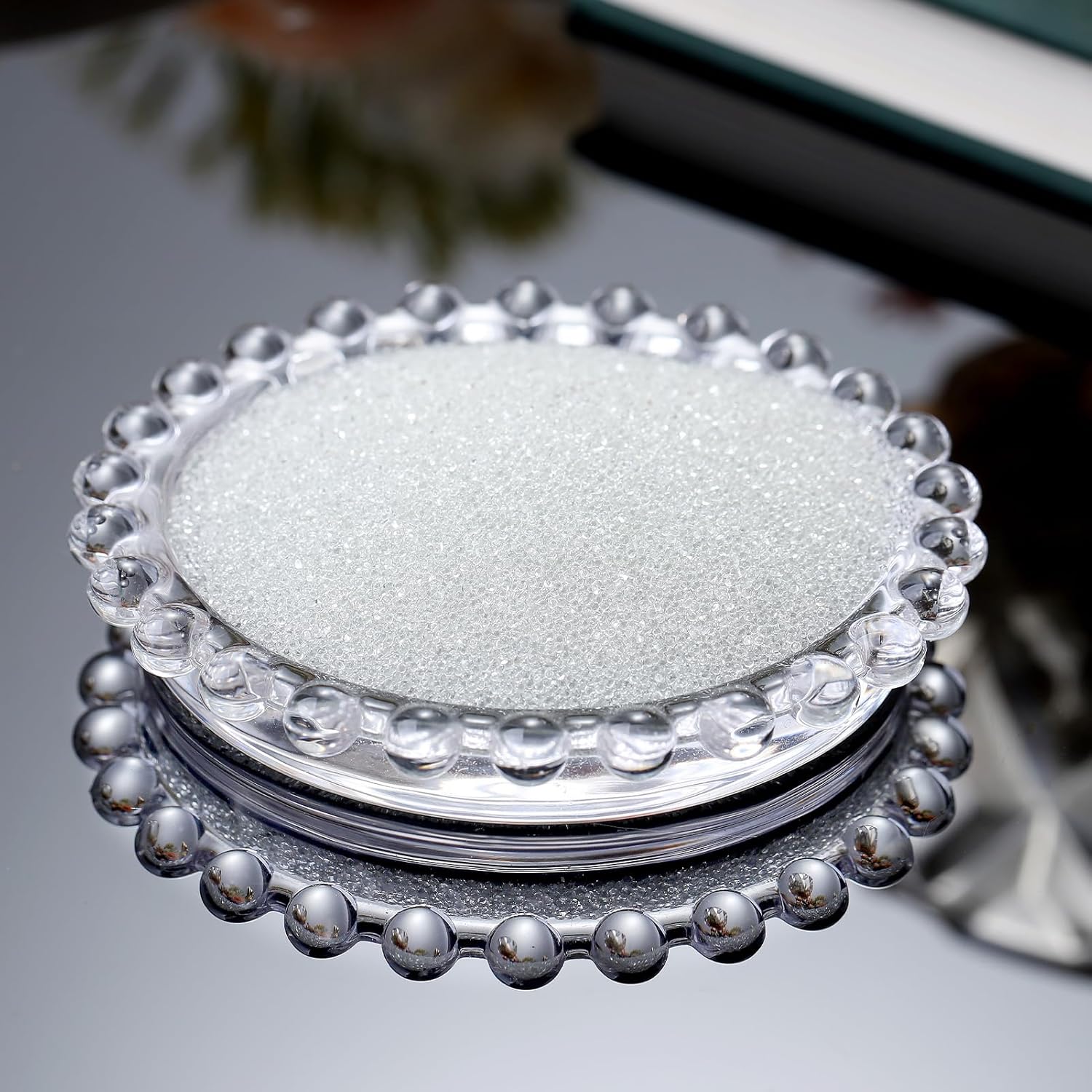 10Lbs Glass Beads, Premium Weighted Beads for Weighted Blanket, Craft, Weighted Lap Pad, DIY