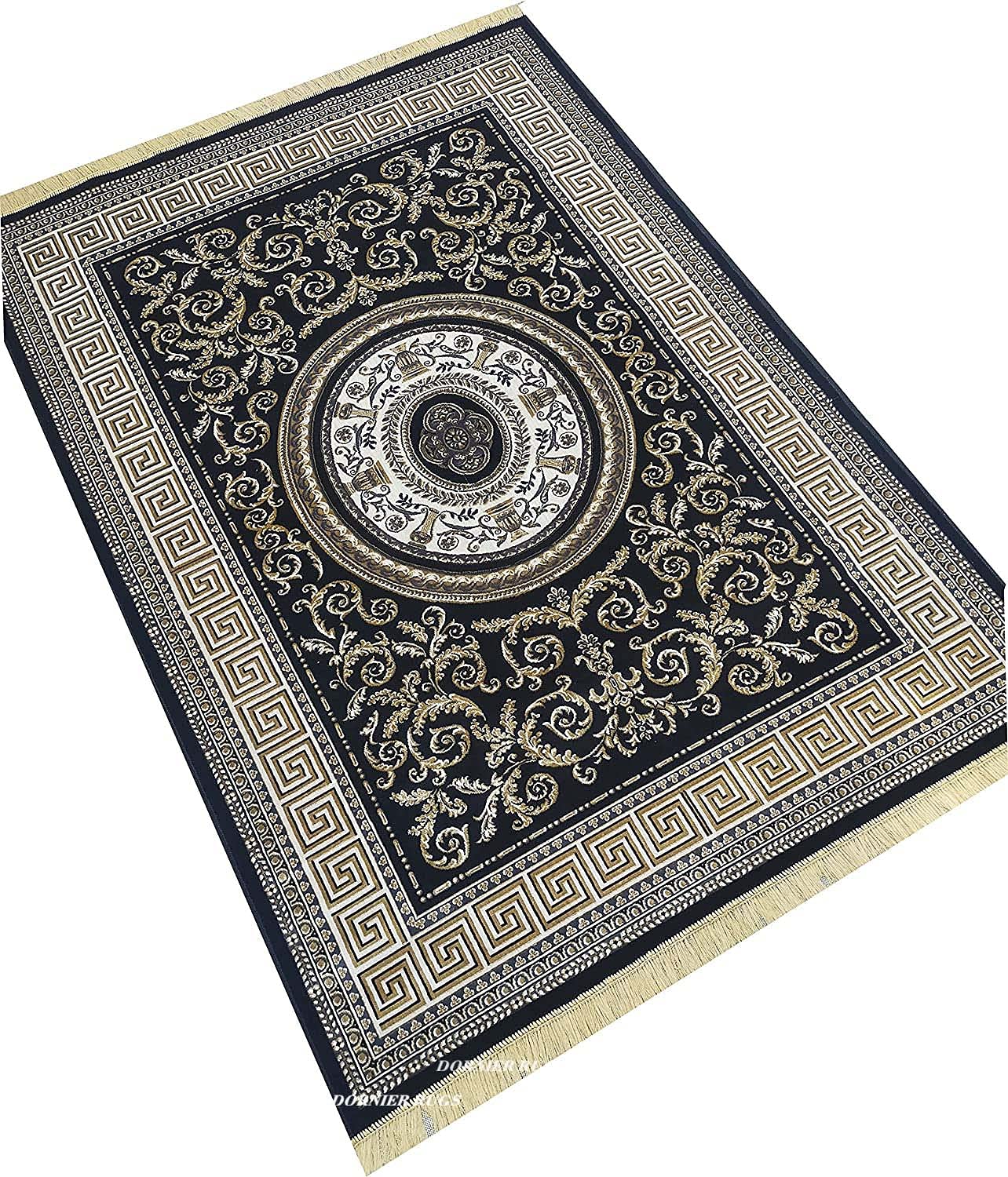 Buy DORNIER RUGS Kashmiri, Persian Traditional Silk Velvet Touch Carpet