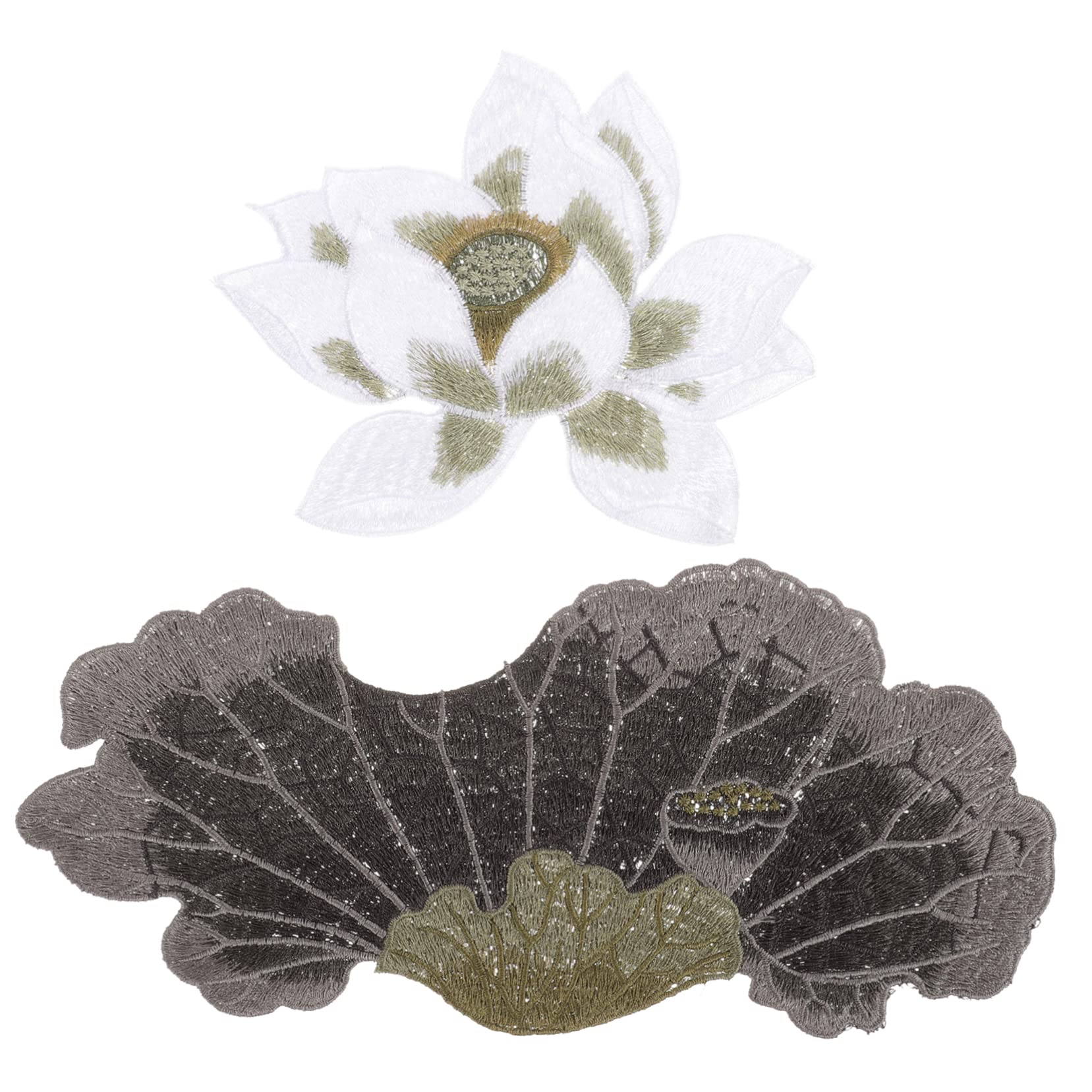 SOIMISS 8stücke Blumen Aufnäher Aufbügel-patches Mit Pfirsichblüten Für Jeans Und Kleidung Vielseitige Bestickte Flicken Zur Dekoration Und Reparatur Von Textilien