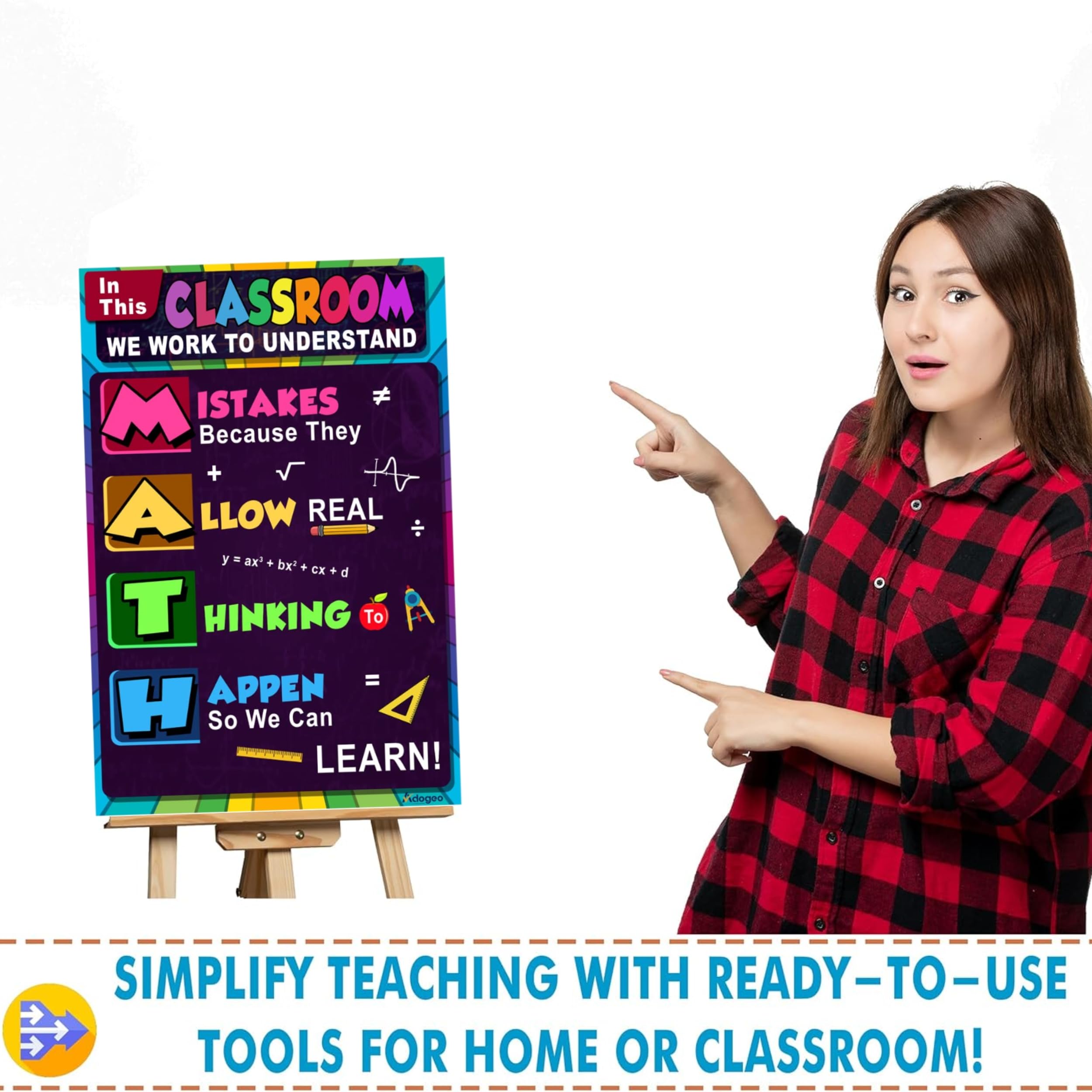 Snapklik.com : ADOGEO Math In This Poster Set