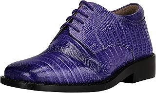 boys purple dress shoes
