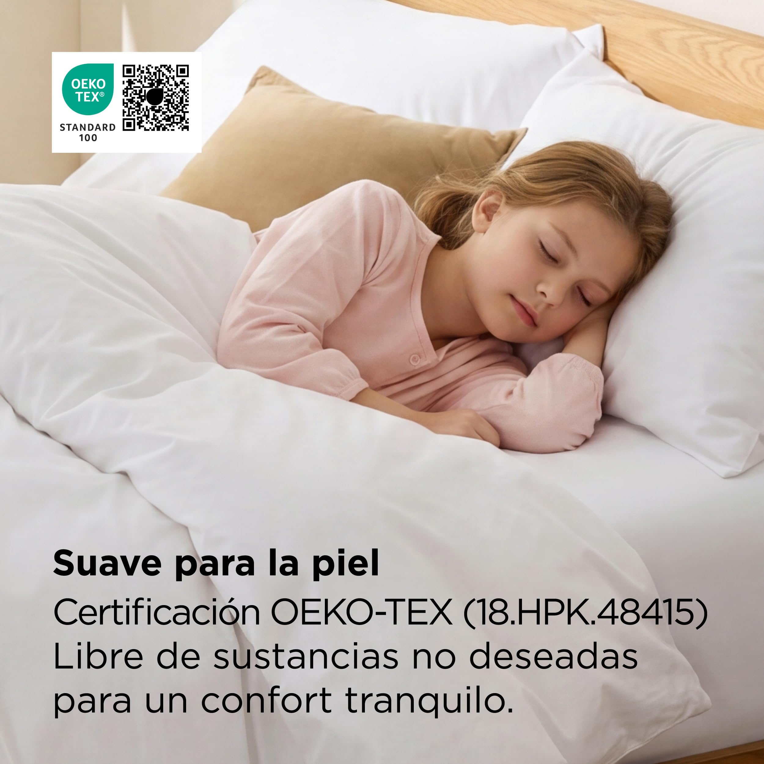 BEDSURE Pościel bawełniana 230 x 220 cm, biała, 1 poszwa na kołdrę 230 x 220 cm + 1 poszewka na poduszkę 50 x 75 cm, komplet pościeli Öko-Tex, kolor biały, z zamkiem błyskawicznym