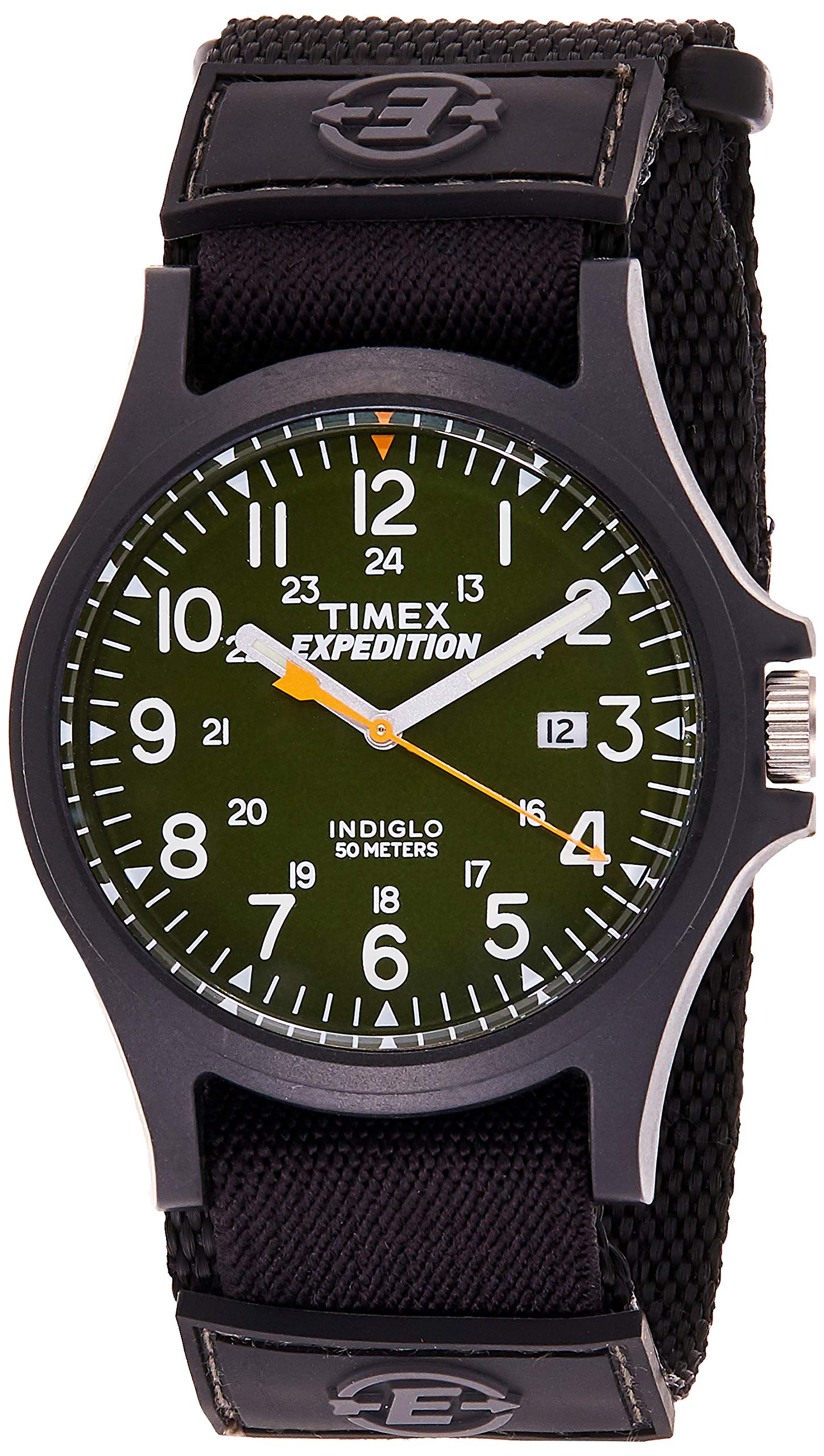 TimexMens Quartz Watch, Analog Display And Textile Strap - TW4B00100