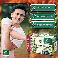 Vista 3 de Té de garra de gato Hanan Uña de Gato 25 bolsitas de té de hierbas - Hierba salvaje de corteza de árbol Una de Gato de Perú